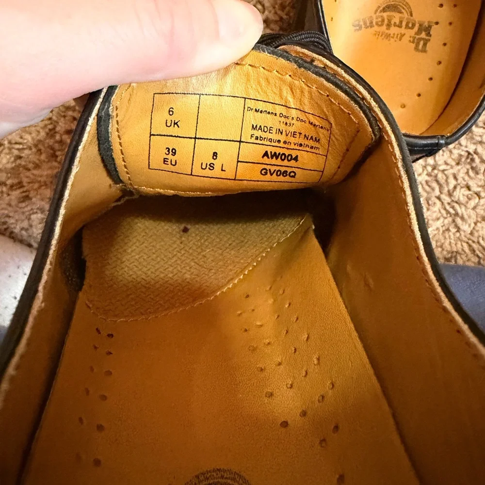 Dr. Martens Black Leather Shoes - Picture 7 of 7